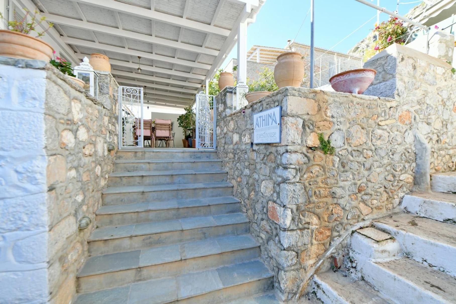 Athina Guesthouse 이드라 외부 사진
